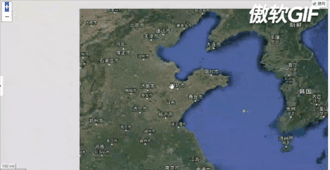 图为用卫星地图看到的寿光蔬菜大棚