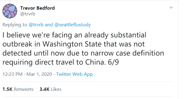 美国科学家刚刚发现：病毒恐怕在美国传播六周了