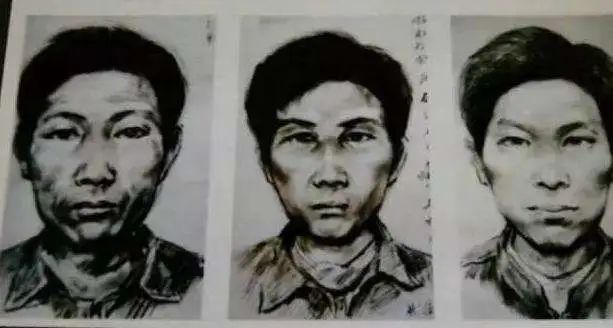 图为"白银案"模拟画像