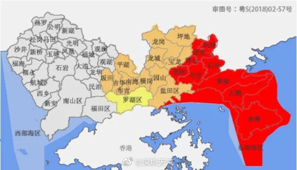 深圳暴雨红色预警生效:全市中小学,幼儿园停课