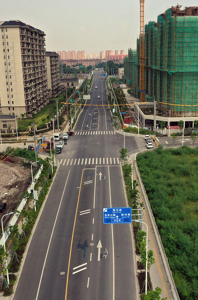 宝山顾村这条"老破路"现在宽敞了,顾北路新建工程全线贯通