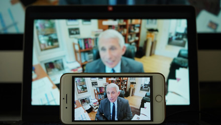 “神隐”多日再度现身，福奇发出严厉警告