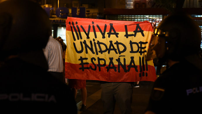 外媒:西班牙力阻加泰罗尼亚独立 国王警告分裂