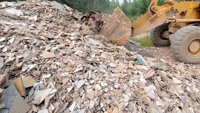 年均约1亿吨建筑垃圾要处置,上海疏堵结合,分四类对症