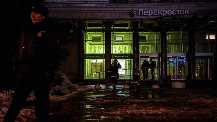 俄圣彼得堡一超市爆炸致13人伤 一名嫌疑人被