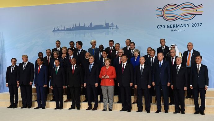 特朗普被边缘化?g20领导人合影站位有何讲究?