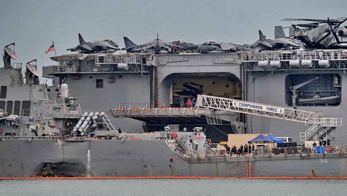 第七舰队为何这么不经撞--上观