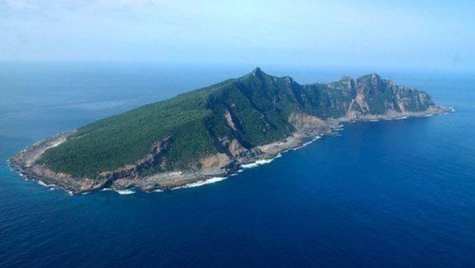 中国罕见公开无人机拍摄钓鱼岛视频 海警局用