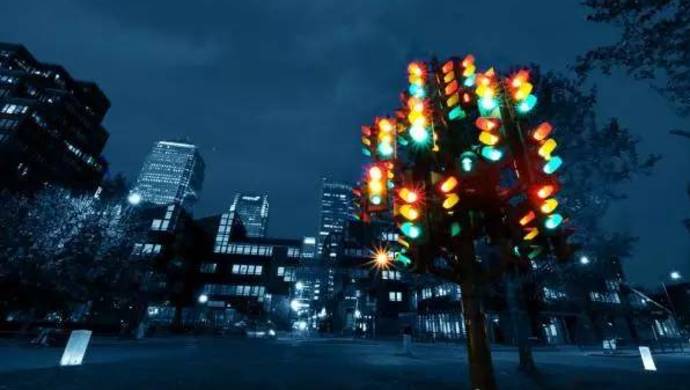 揭秘上海试点智能信号灯系统:自行感知收集数