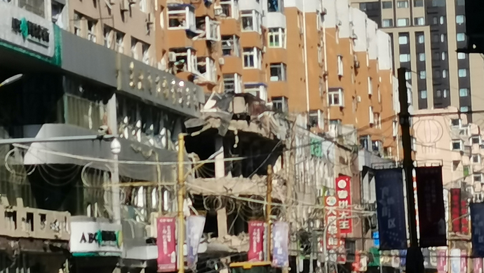 沈阳爆炸路段此前曾两次燃气爆炸,目击者称事发瞬间像地震