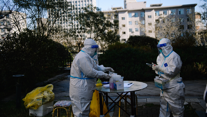 大连疫情风暴中的庄河大学城:学生居寝隔离,物资供应有保障