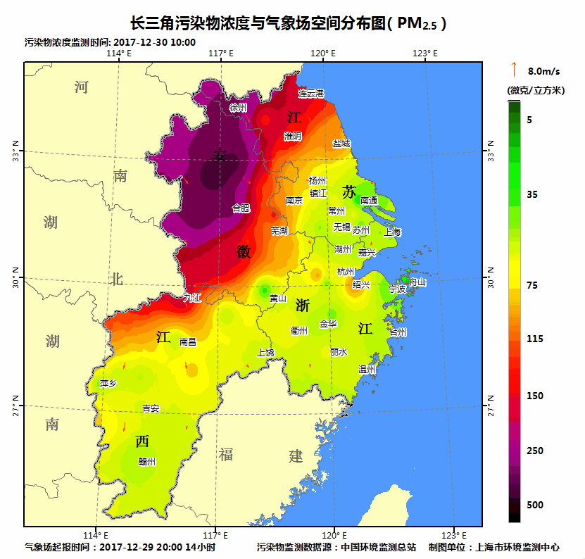 两张图看清上海各区空气质量排名，谁第一？