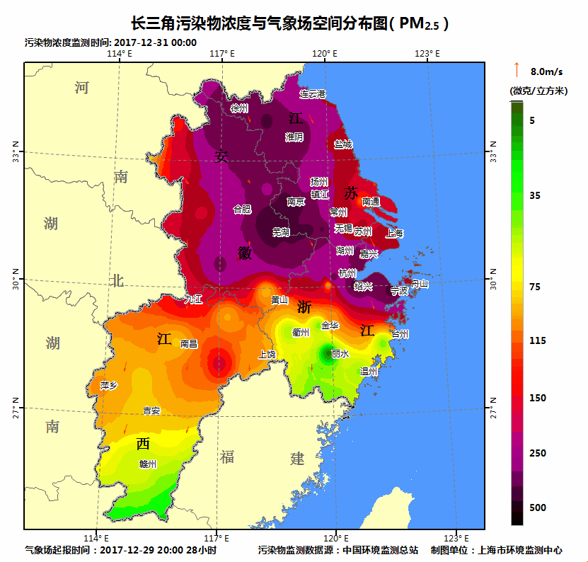 两张图看清上海各区空气质量排名，谁第一？