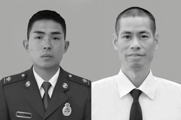 当大火蔓延时,英雄大喊“你们赶紧撤”