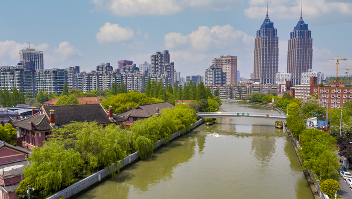 上海一江一河"城市项链",连接历史与未来
