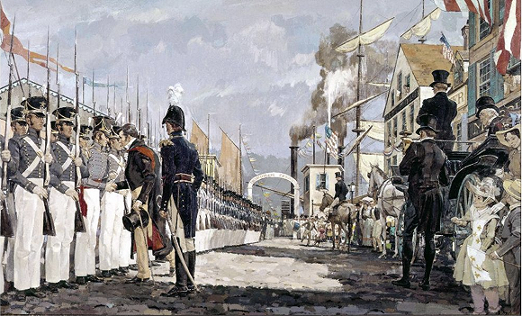 早在17世纪殖民时代,美国已出现本土的民兵组织.