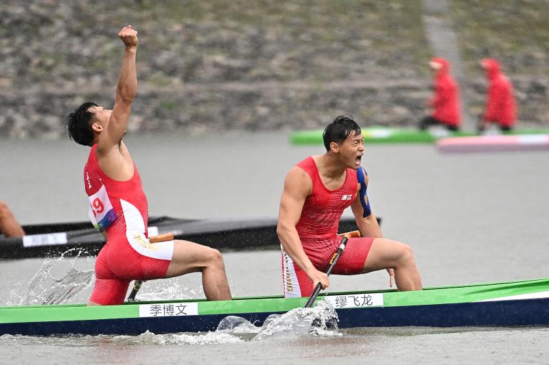 (全运会)(4)皮划艇静水——男子500米双人划艇决赛赛况