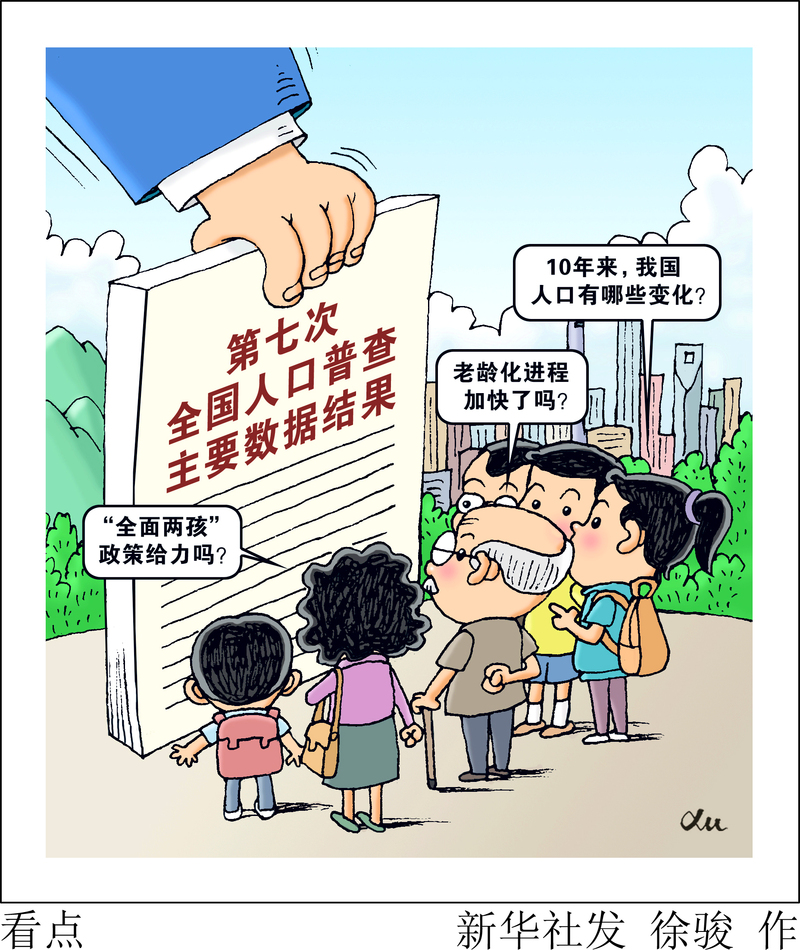 人口增长图片漫画图片