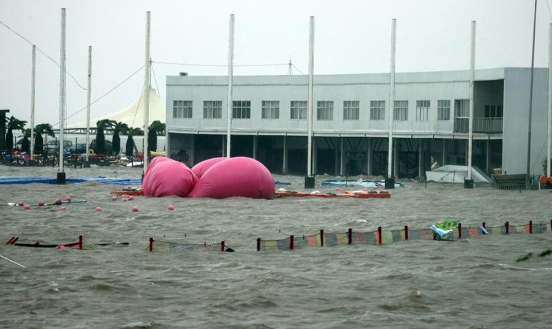 烟花再次登陆奉贤碧海金沙大浪滔天