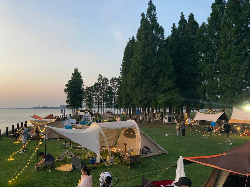 上海竟有一百多处露营地其中不少地方是他的私藏