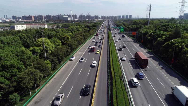 好消息大修完成上海s20公路沪宁沪杭铁路立交桥今起恢复双向8车道通行