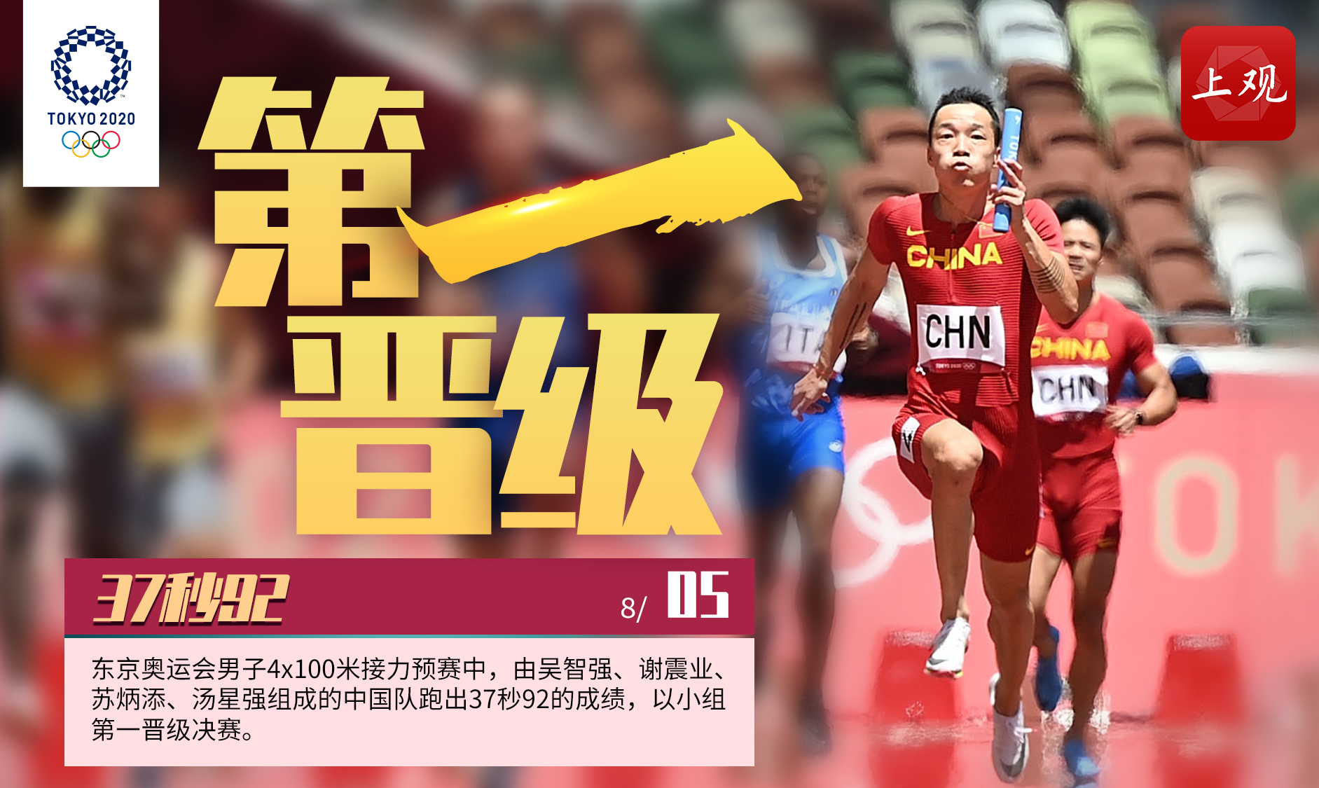 奥运海报集锦三级跳男女短跑接力中国田径发力