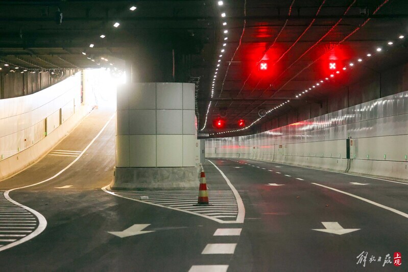浦东大道地道工程全线建成,为上海"井字形通道"添上重要一笔_上观新闻