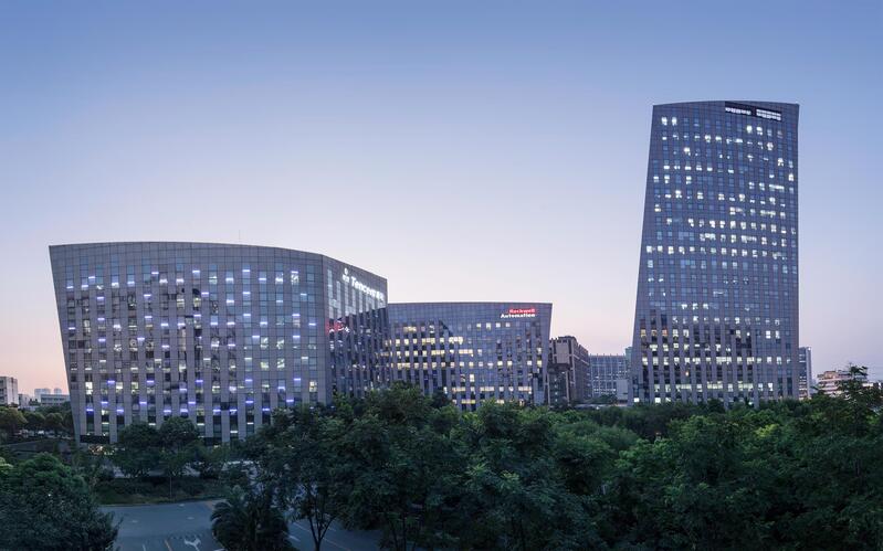 漕河泾开发区腾讯大楼