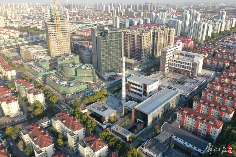 闵行梅陇这处商业地标快速崛起“力波公园”下月开放……