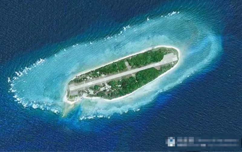 卫星图像证实太平岛正填海造陆台军将量产导弹布满全岛让台湾变刺猬