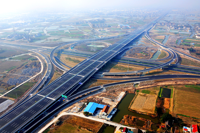 上海申嘉湖高速图片