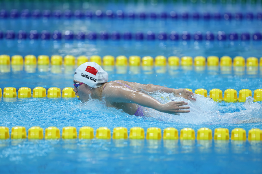 遥遥领先中国顶流天团包揽7金7破纪录张雨霏透露一个小遗憾
