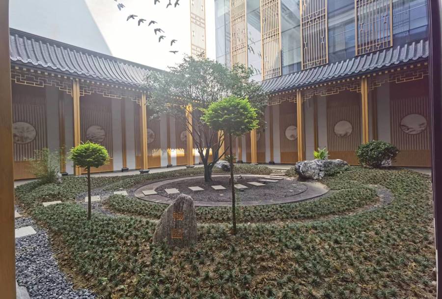 武进站中庭