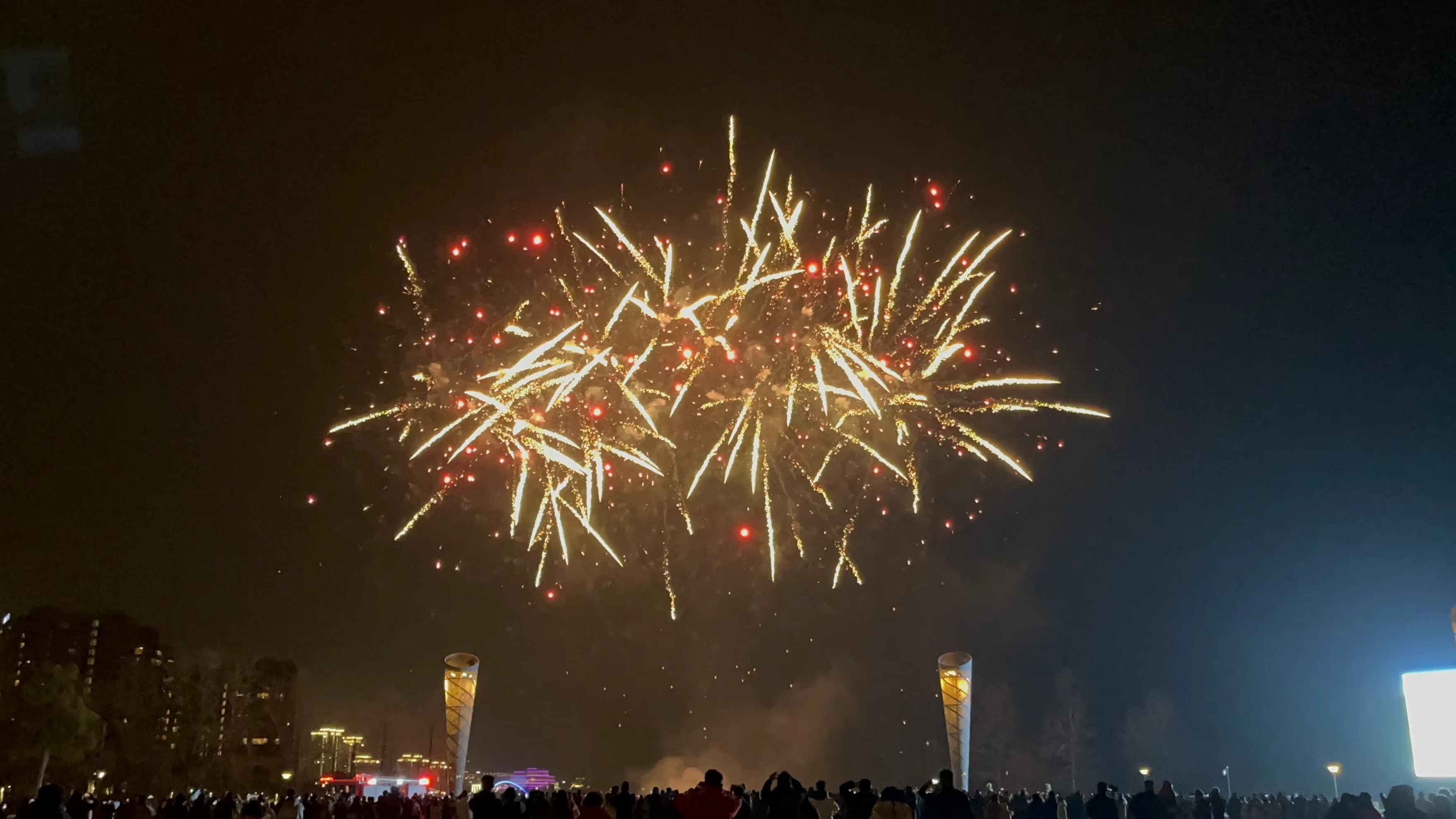 大年三十烟花图片图片