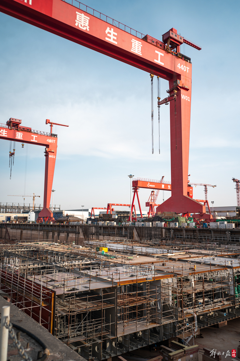 国际需求紧俏,中国重工企业春节不停工_上观新闻