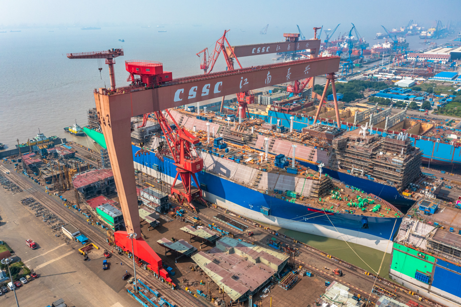 详情>10月15日,中国船舶集团旗下沪东中华造船(集团)有限公司一艘17