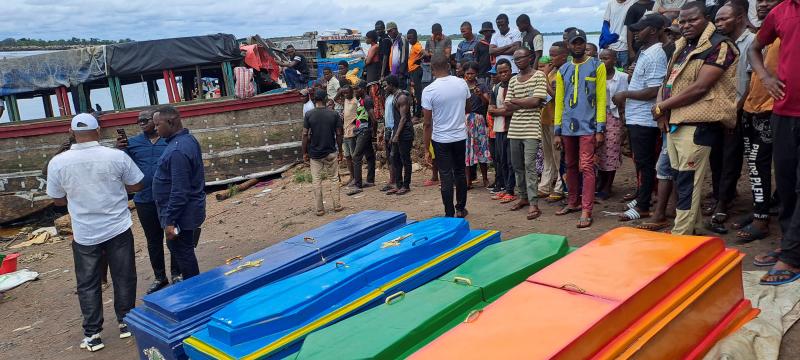 （外代一线）（2）刚果（金）沉船事故死亡人数升至47人