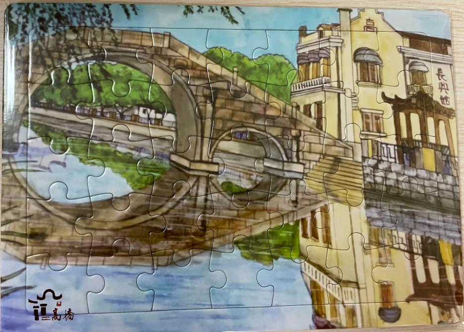 这个古镇举办创意拼图大赛让孩子在玩耍中了解历史文化底蕴