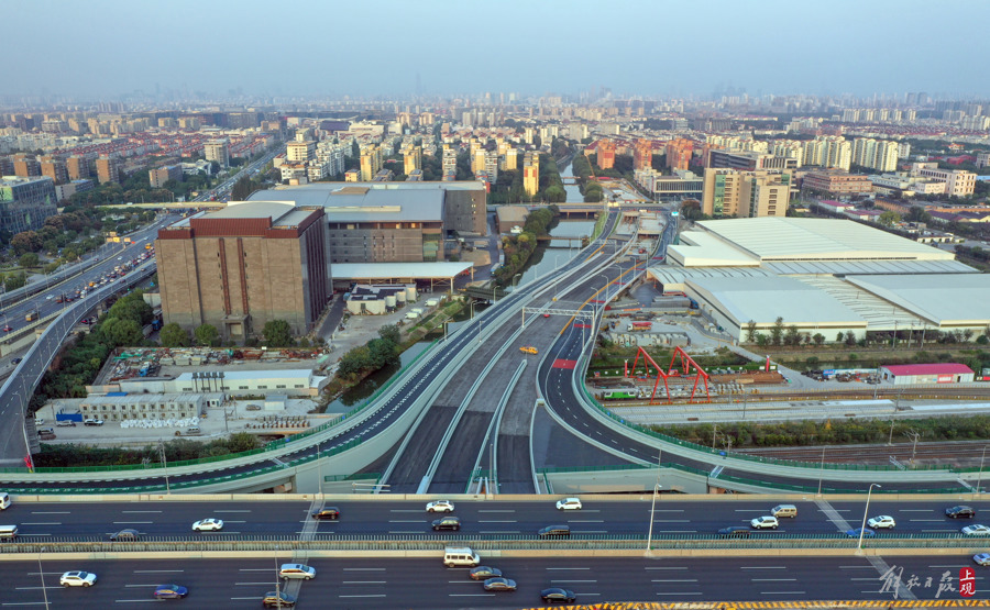 沪松公路高架2021图片