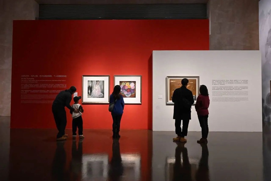观察本土珍品海派艺术唱主角上海新春展览处处中国风