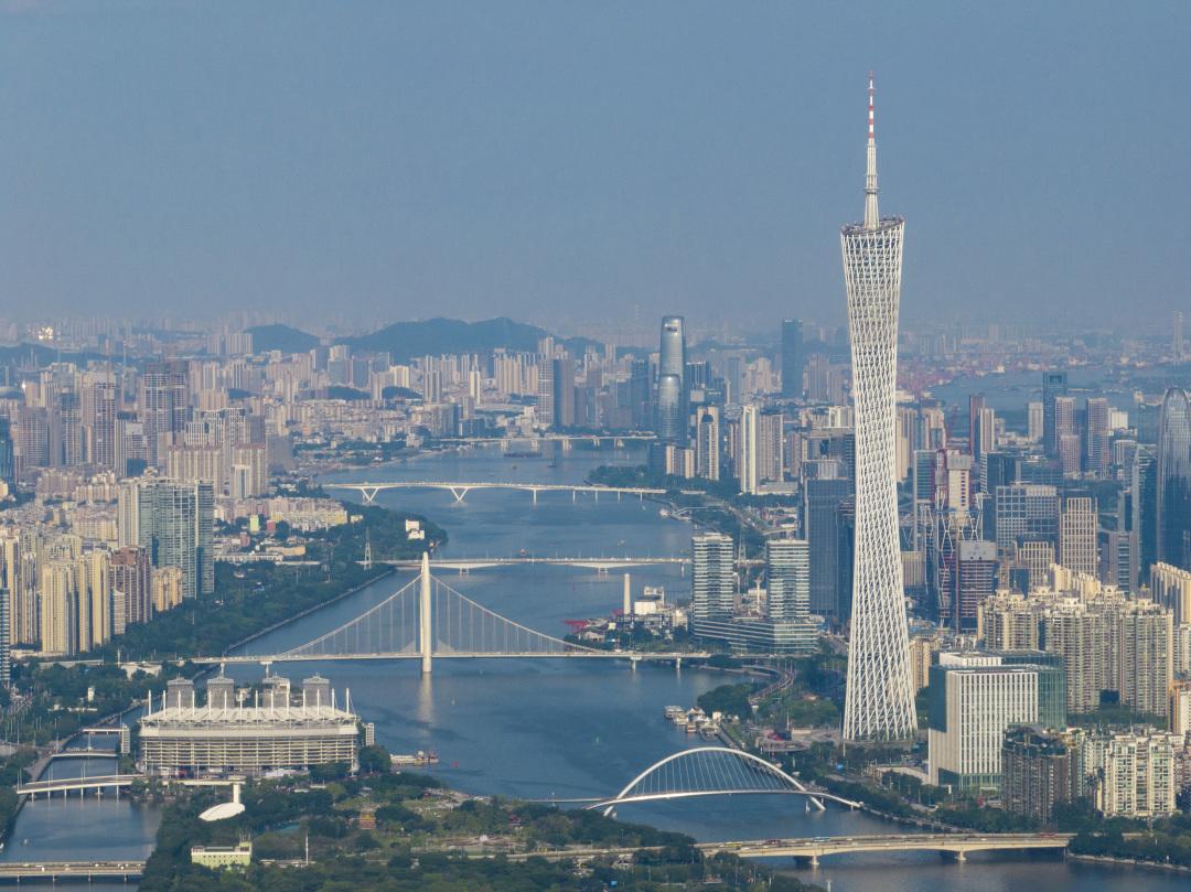 广州荔湾广场俯瞰图图片