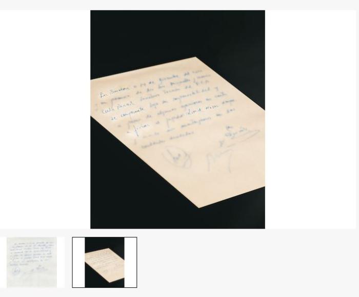 "世界最贵餐巾纸",起拍价275万