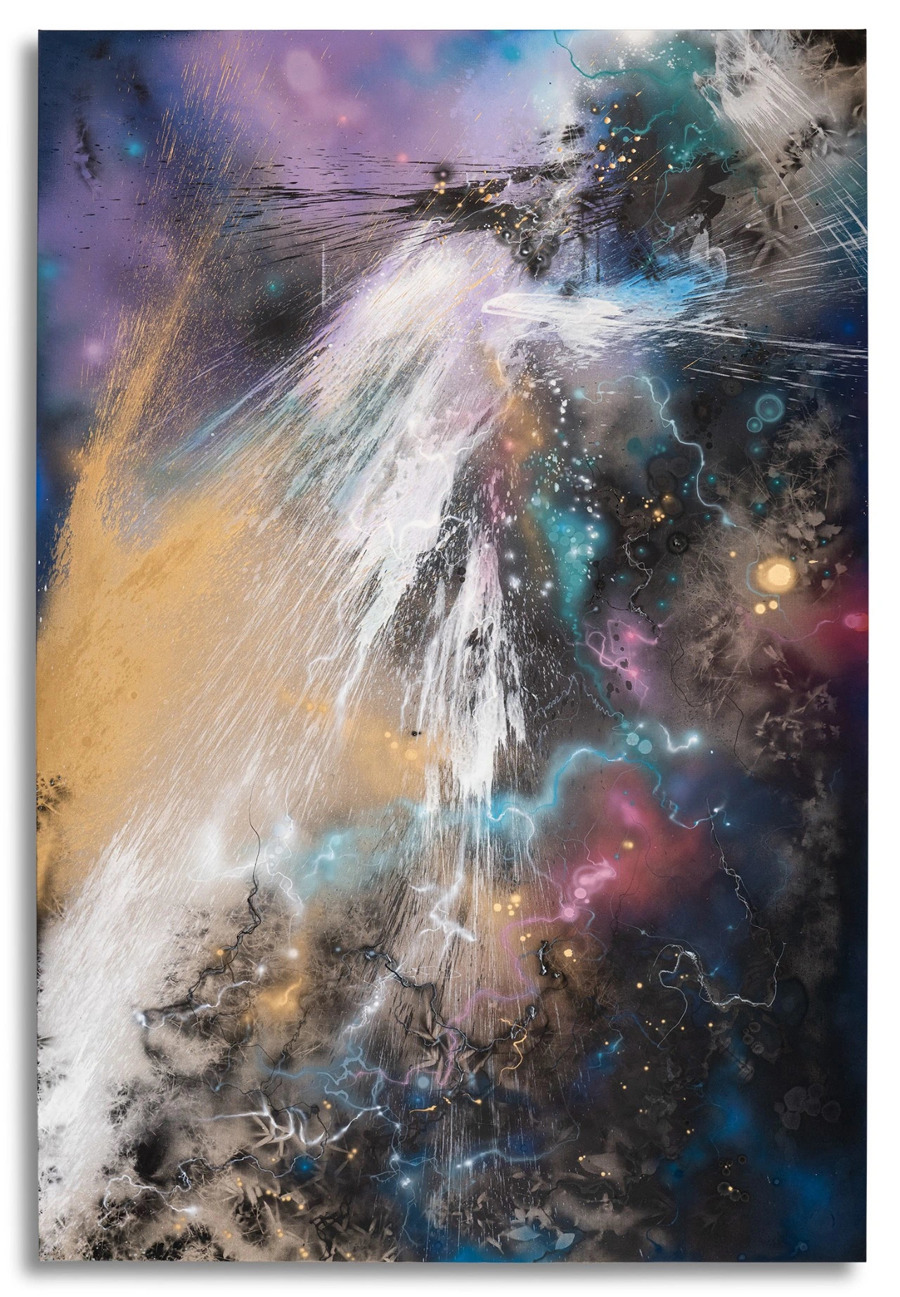 90后"赛车手"艺术家陈英杰,如何与清代石涛,蓝瑛同场"对话"?