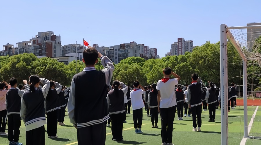 九亭中学_人民建议征集进校园活动_松江区九里亭街道