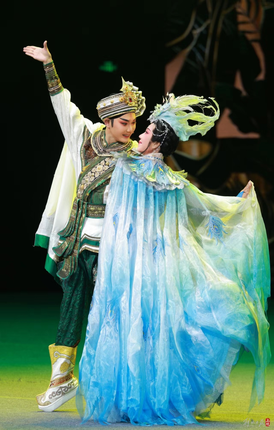 花灯剧《孔雀公主2024》在沪献演,让上海观众体验有一种生活叫云南