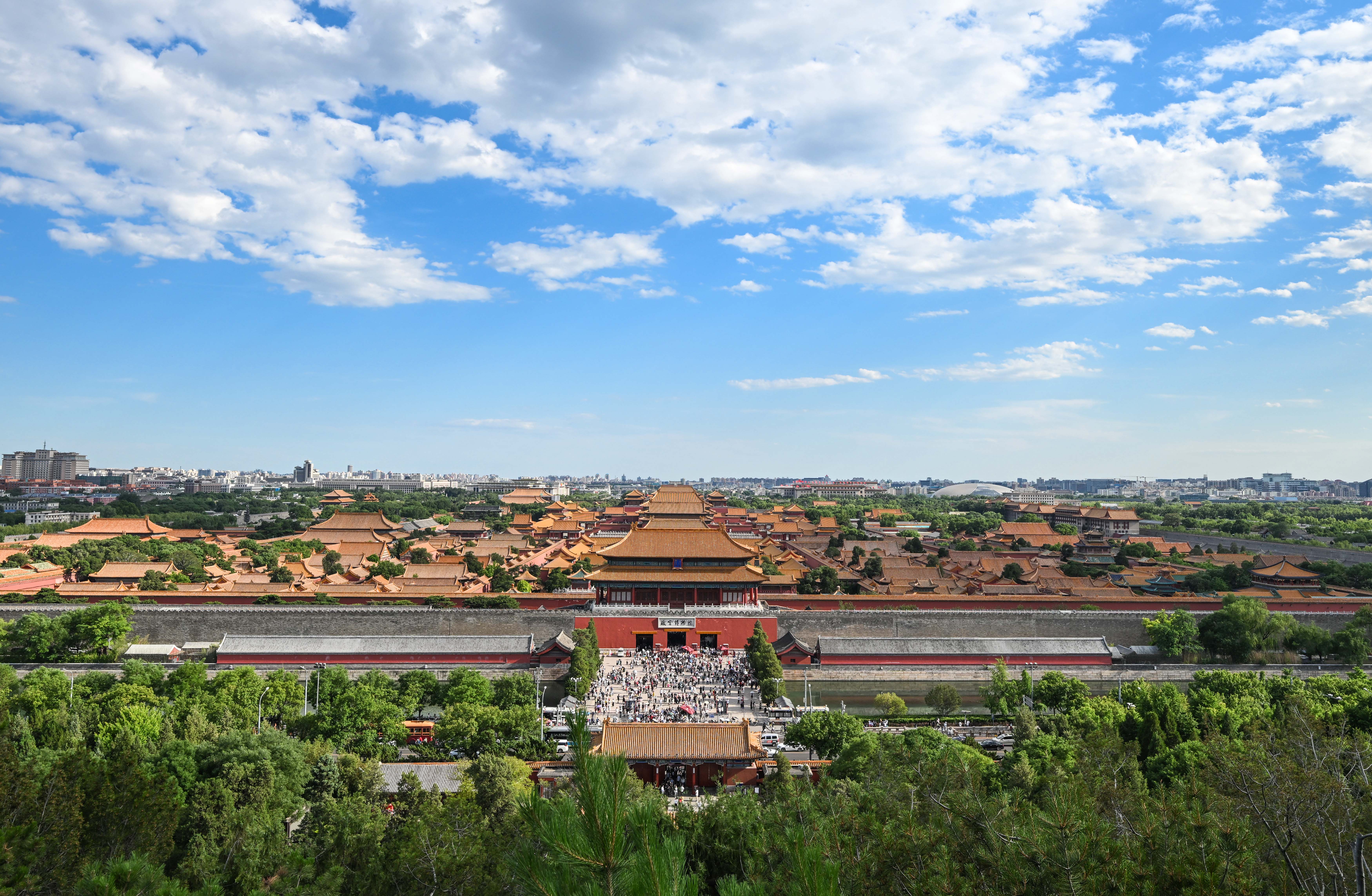 北京中轴线景点图片图片