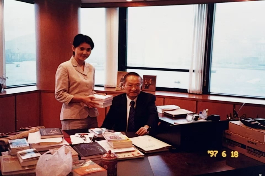 1997年采访金庸