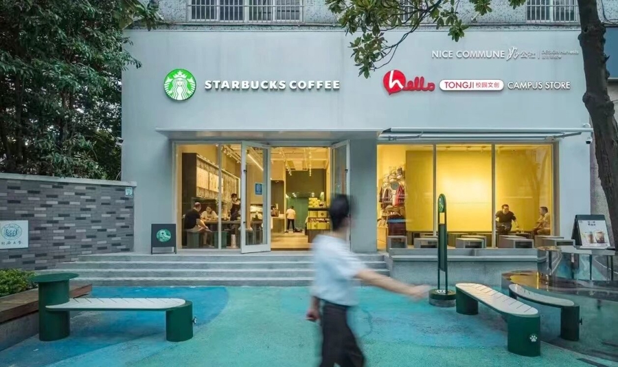 赤峰路街景。 赤峰路街景。