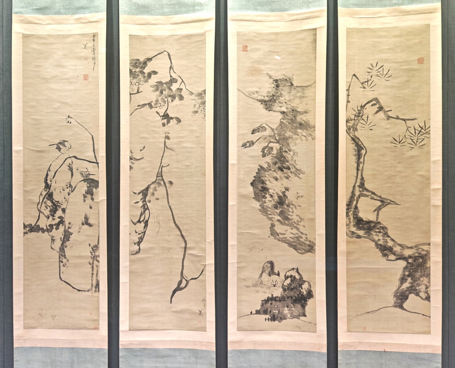 齐白石推崇的八大山人作品“领衔”中国写意艺术展