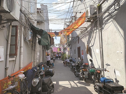 黃尖尖昨天,楊浦最大的單體舊改基地大橋街道90街坊基地